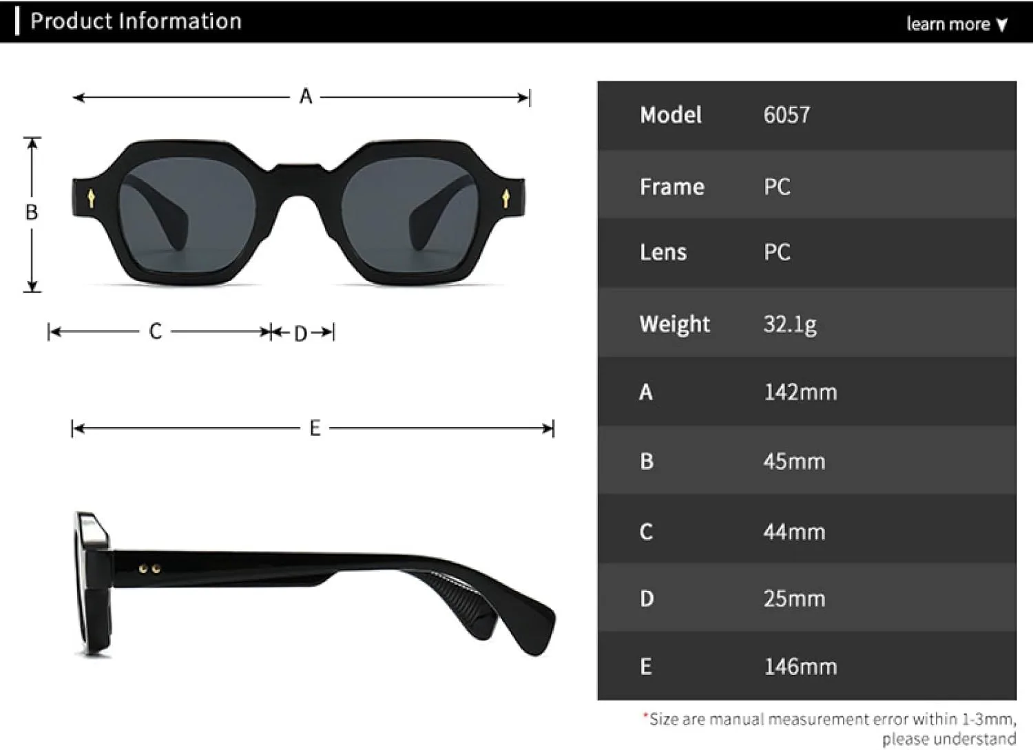 Солнцезащитные очки с защитой от УФ-излучения UV400 | Маленькая оправа | Для женщин и мужчин | Для занятий спортом на открытом воздухе и вождения DSVIGF, Orange Tea
Солнцезащитные очки с защитой от УФ-излучения UV400 | Маленькая оправа | Для женщин и мужчин | Для занятий спортом на открытом воздухе и вождения DSVIGF, Orange Tea