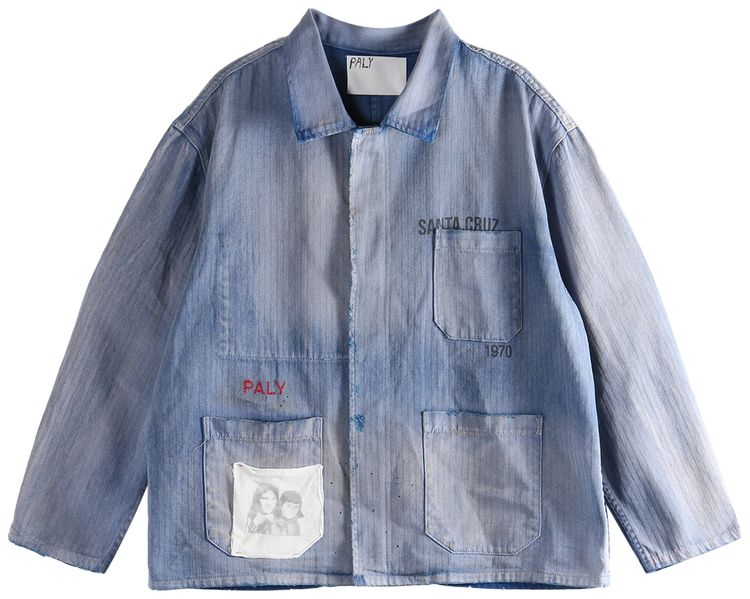 Рабочая рубашка Paly Hollywood Holy City, синяя
Рабочая рубашка Paly Hollywood Holy City, синяя