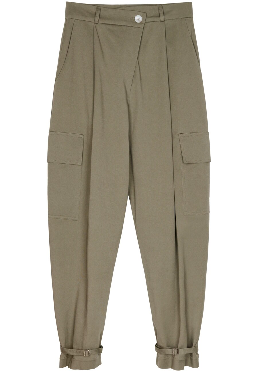 Зауженные брюки-карго OH APRIL Saara, оливковый
Зауженные брюки-карго OH APRIL Saara, оливковый