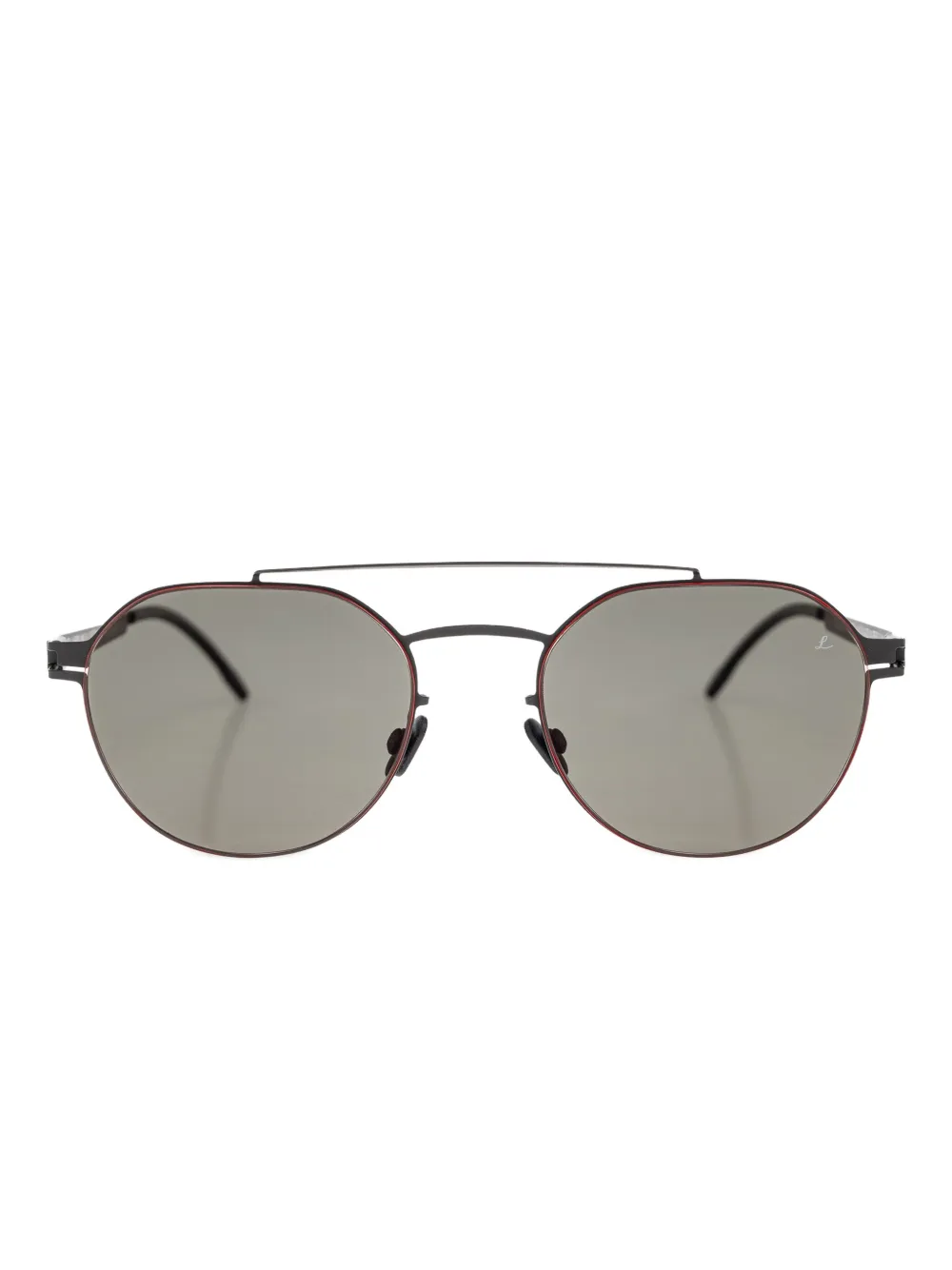 Солнцезащитные очки Leica Mykita, серый 
Солнцезащитные очки Leica Mykita, серый