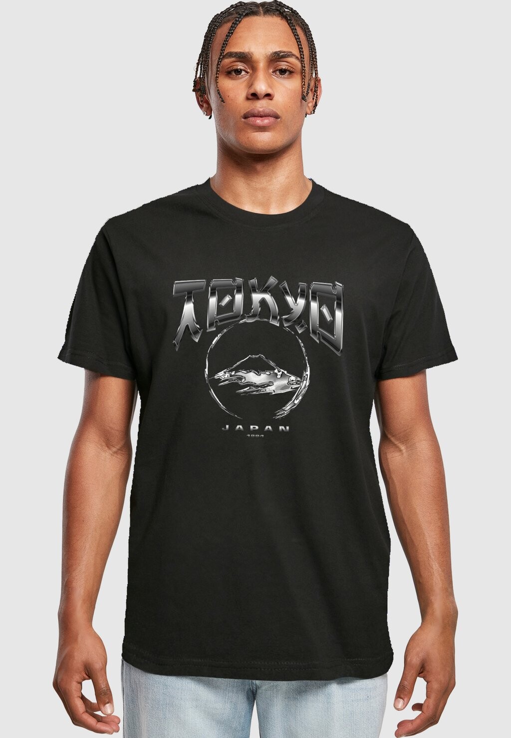 Футболка с принтом TOKYO CHROME Mister Tee, черный
Футболка с принтом TOKYO CHROME Mister Tee, черный