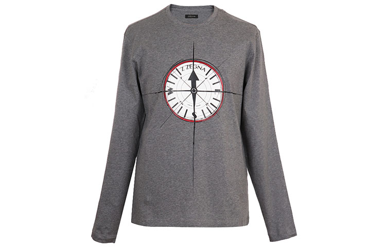 Футболка мужская серая Zzegna, серый
Футболка мужская серая Zzegna, серый