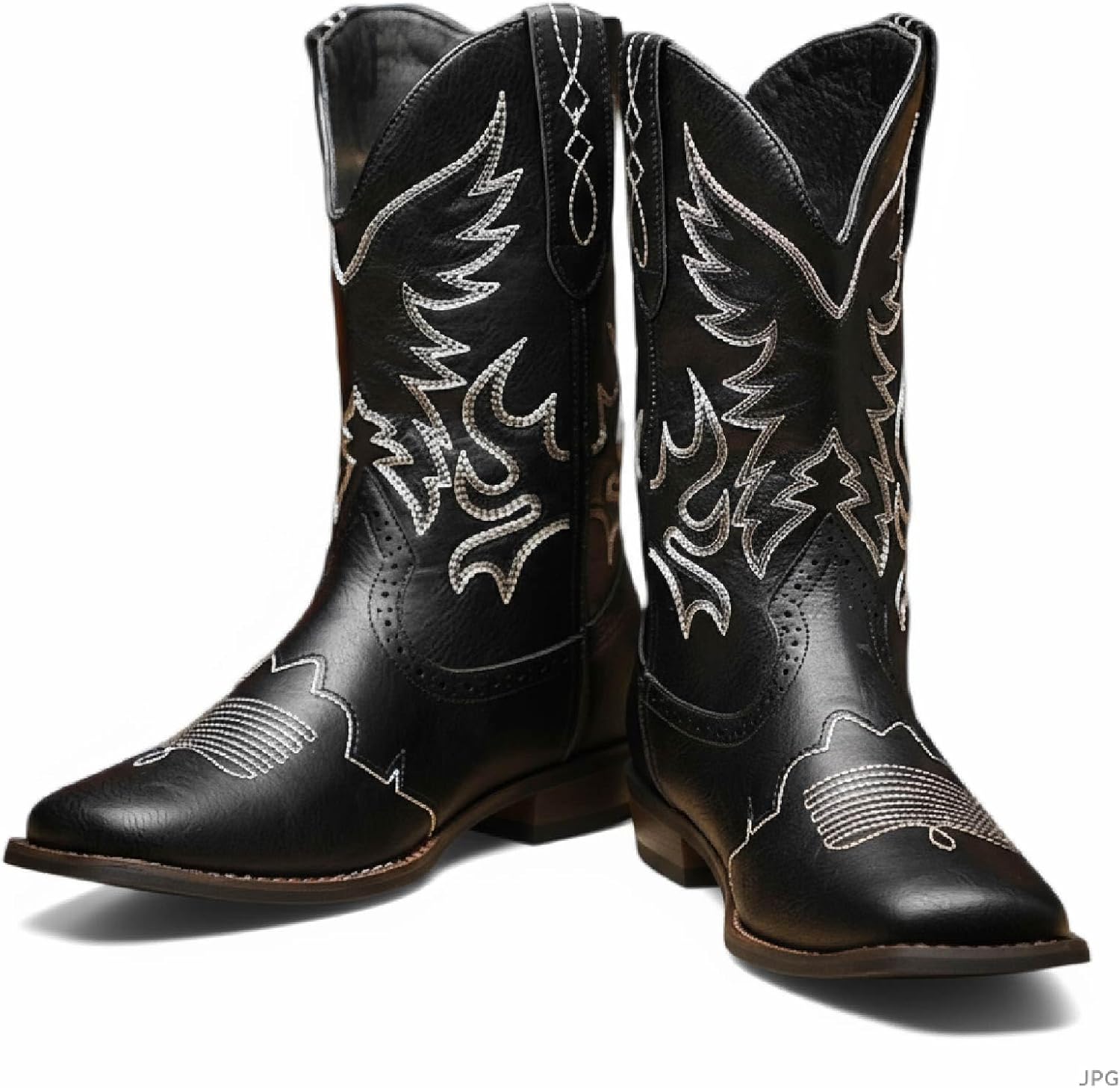 Ковбойские сапоги Cozypower для мужчин, западные сапоги с квадратным носком и вышивкой, для взрослого западного костюма, черный
Ковбойские сапоги Cozypower для мужчин, западные сапоги с квадратным носком и вышивкой, для взрослого западного костюма, черный