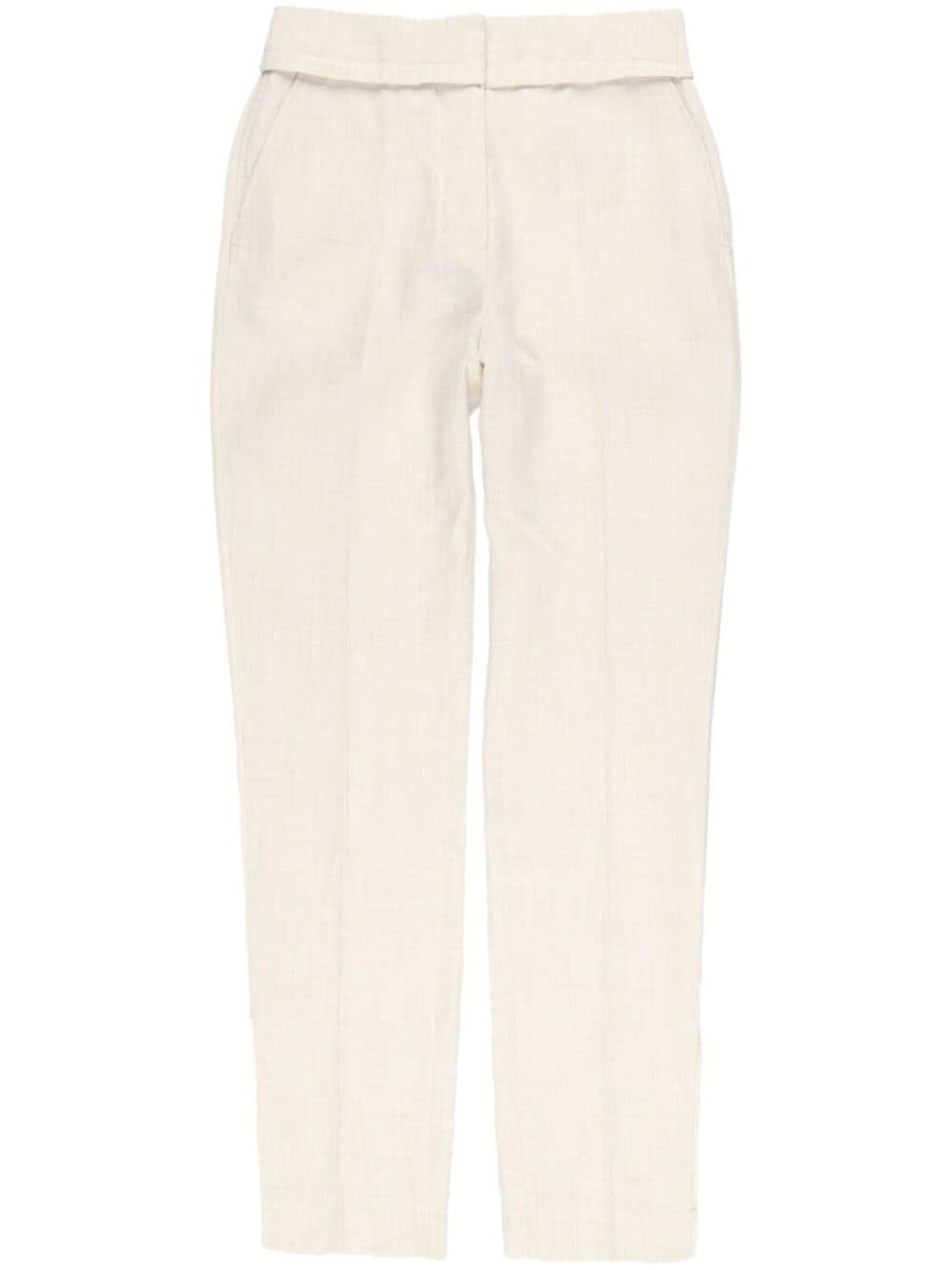 Jacquemus брюки Le pantalon Tibau, белый 
Jacquemus брюки Le pantalon Tibau, белый