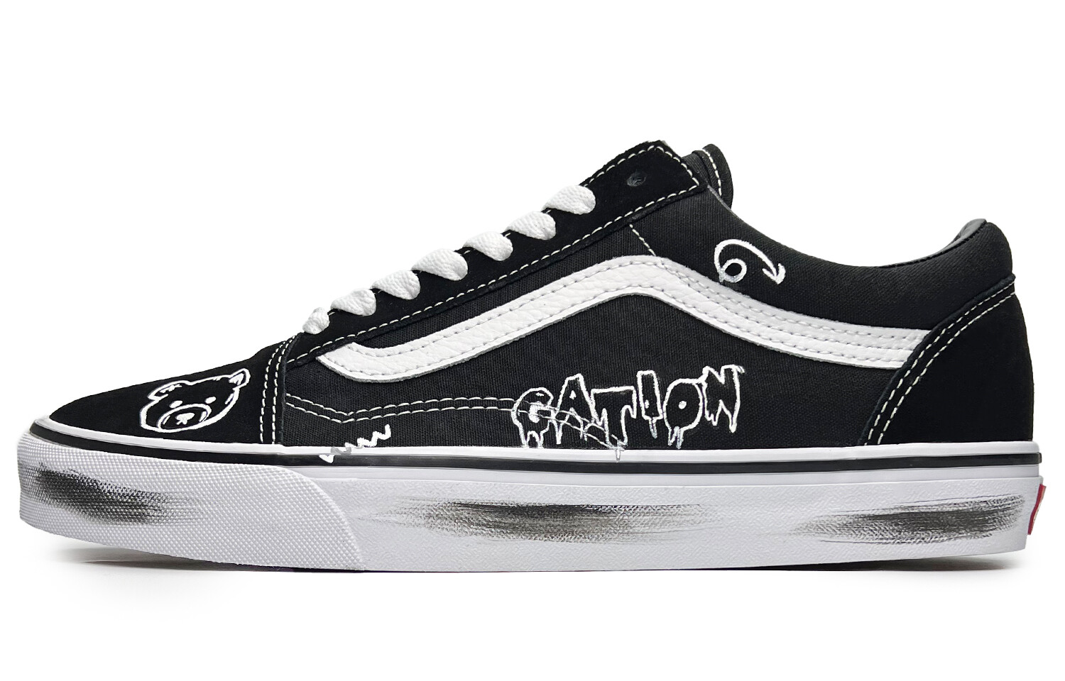 Кеды, обувь для скейтбординга Old Skool унисекс с низким верхом черного/белого цвета Vans
Кеды, обувь для скейтбординга Old Skool унисекс с низким верхом черного/белого цвета Vans