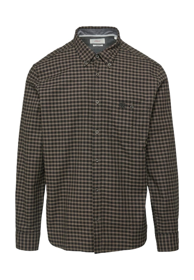 Повседневная рубашка стандартного кроя с воротником на пуговицах S.Oliver, мультиколор
Повседневная рубашка стандартного кроя с воротником на пуговицах S.Oliver, мультиколор