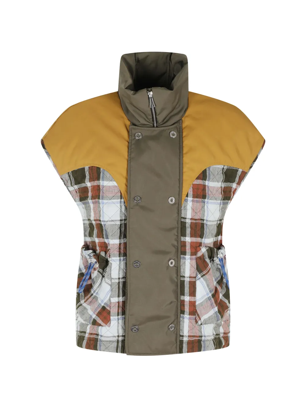 Жилет с воротником-стойкой Marbell, зеленый
Жилет с воротником-стойкой Marbell, зеленый