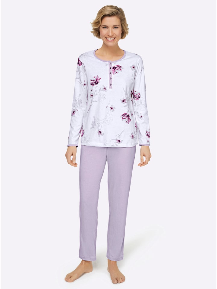 WITT WEIDEN Пижама цвета экрю-сирени
WITT WEIDEN Пижама цвета экрю-сирени