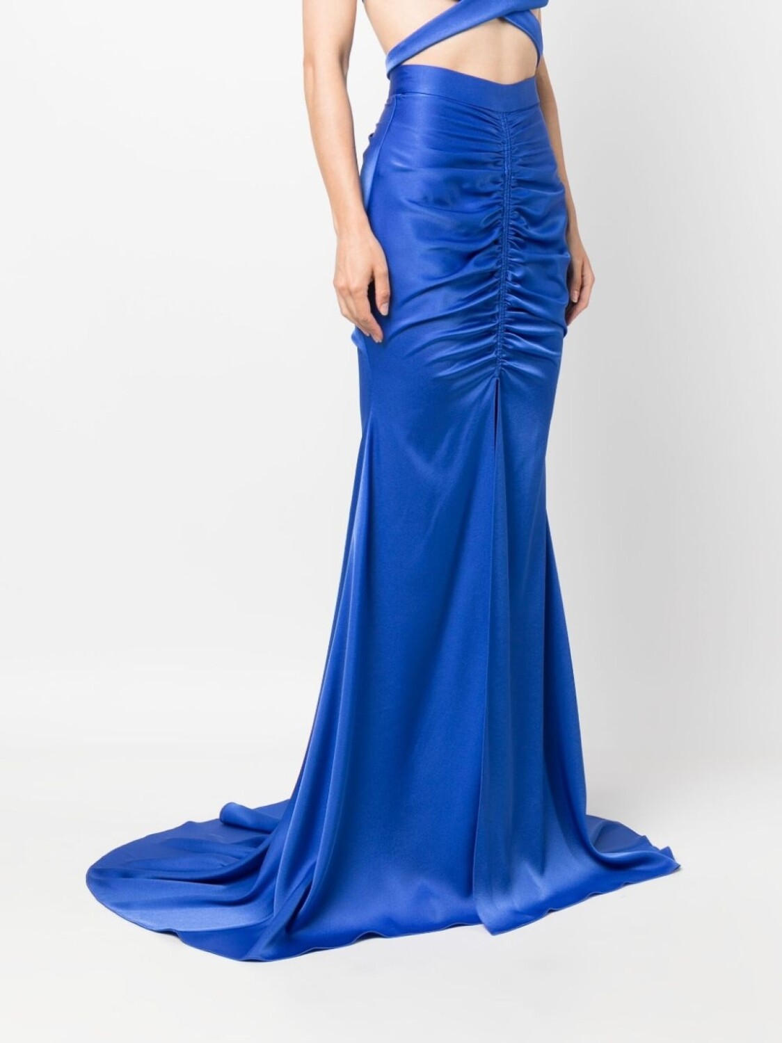 Alex Perry юбка с драпировкой, синий
Alex Perry юбка с драпировкой, синий