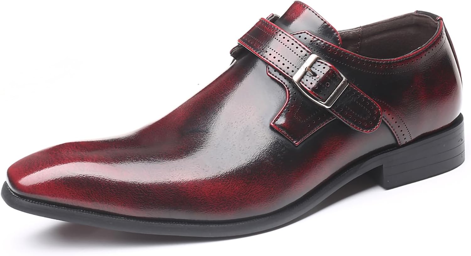 Мужские классические туфли с закрытым носком, слипоны-монахи, стильные и удобные, из лакированной искусственной кожи PU, для бизнеса, повседневного ношения и городской езды Generic, бордовый
Мужские классические туфли с закрытым носком, слипоны-монахи, стильные и удобные, из лакированной искусственной кожи PU, для бизнеса, повседневного ношения и городской езды Generic, бордовый