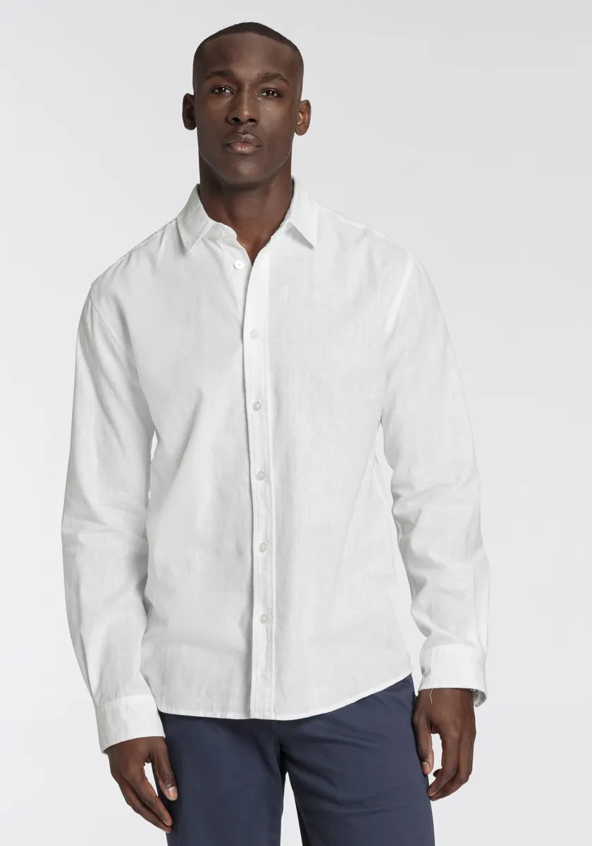 Рубашка DELMAO льняная, с мелкой вышивкой, серый
Рубашка DELMAO льняная, с мелкой вышивкой, серый