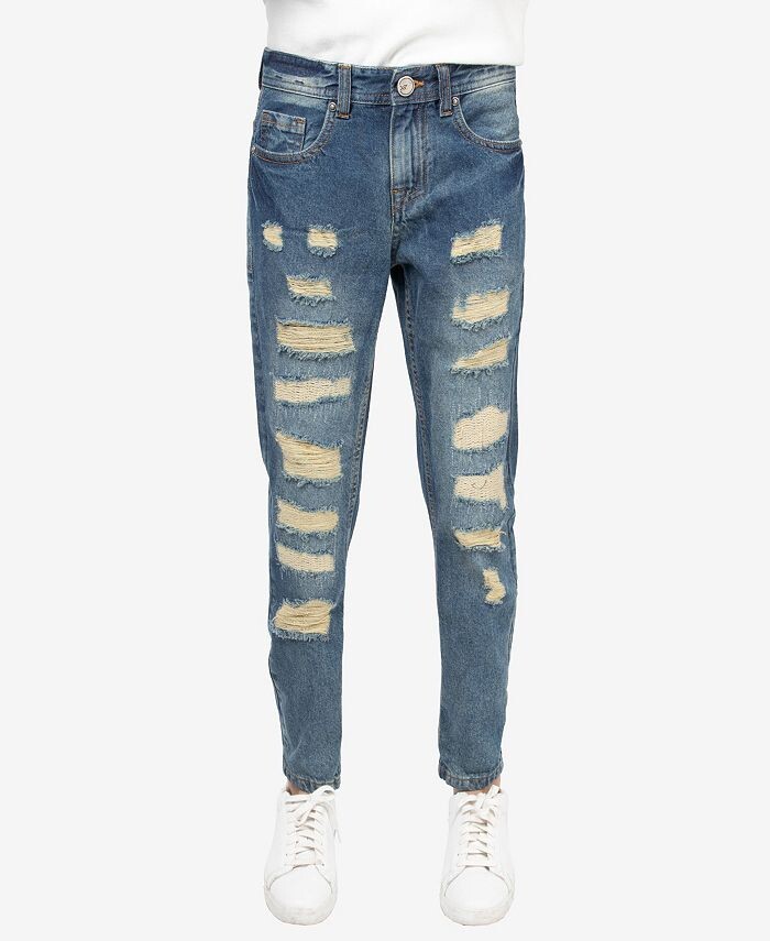 Отремонтированные джинсы Big Boy's Heavy Rips XRAY, синий
Отремонтированные джинсы Big Boy's Heavy Rips XRAY, синий