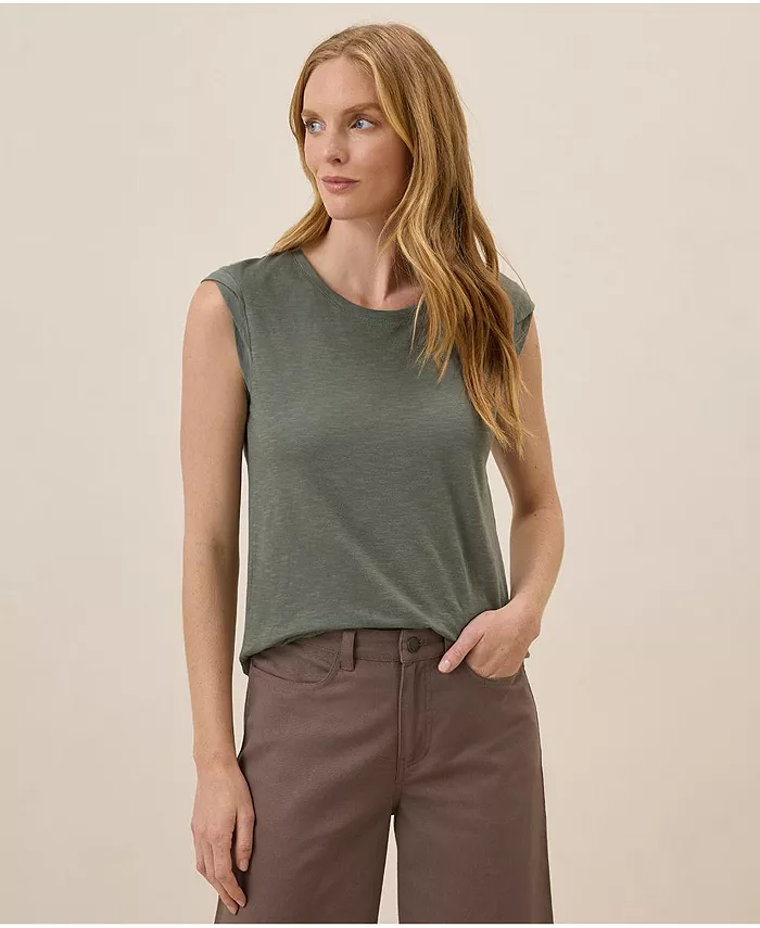 Женская футболка из органического хлопка Featherweight Slub Muscle Pact, серый
Женская футболка из органического хлопка Featherweight Slub Muscle Pact, серый