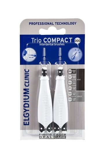 Межзубные щетки, 2 шт. Elgydium, Clinic Trio Compact 000
Межзубные щетки, 2 шт. Elgydium, Clinic Trio Compact 000
