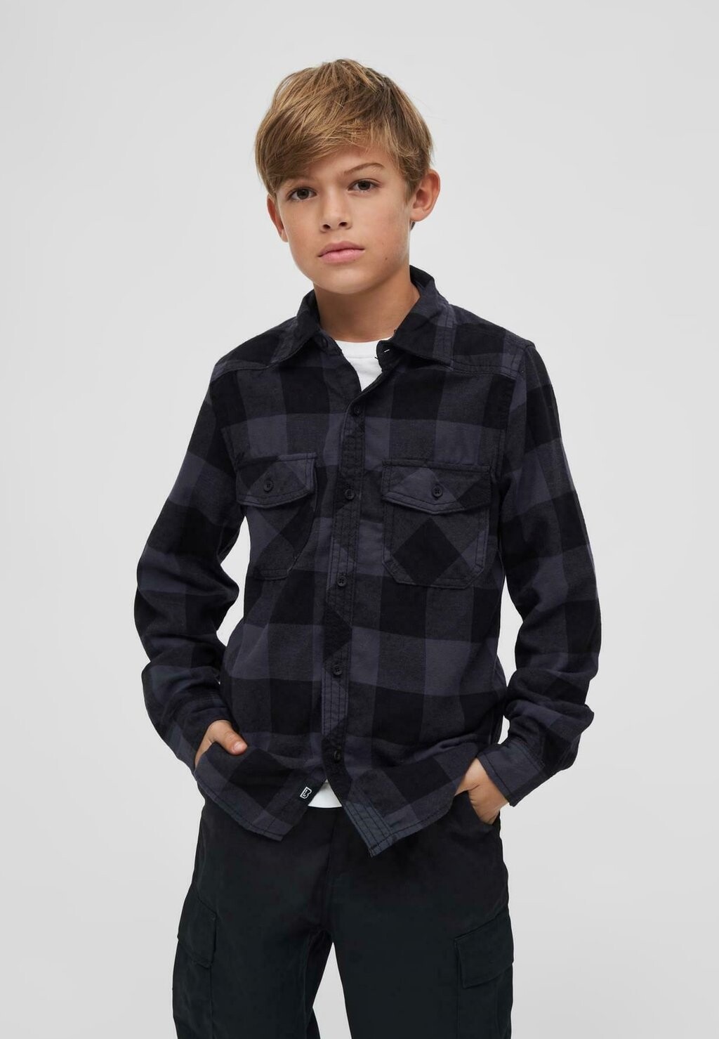 Рубашка Brandit, черный/серый
Рубашка Brandit, черный/серый