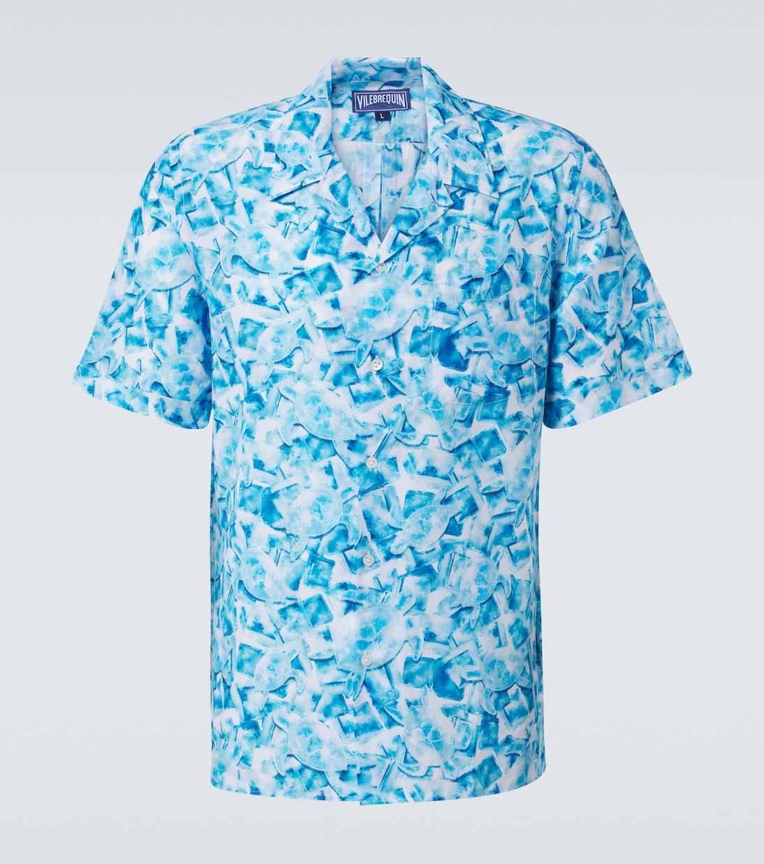 Шарли рубашка боулинговая из хлопка и шелка Vilebrequin, Blanc
Шарли рубашка боулинговая из хлопка и шелка Vilebrequin, Blanc