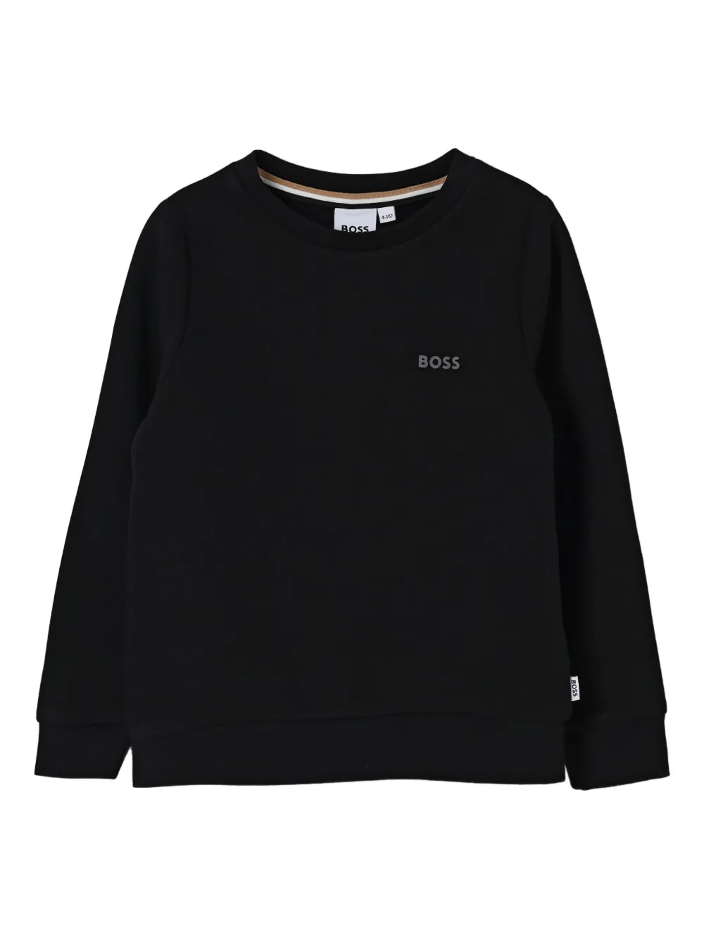 Свитер с вышитым логотипом Boss Kidswear, черный
Свитер с вышитым логотипом Boss Kidswear, черный