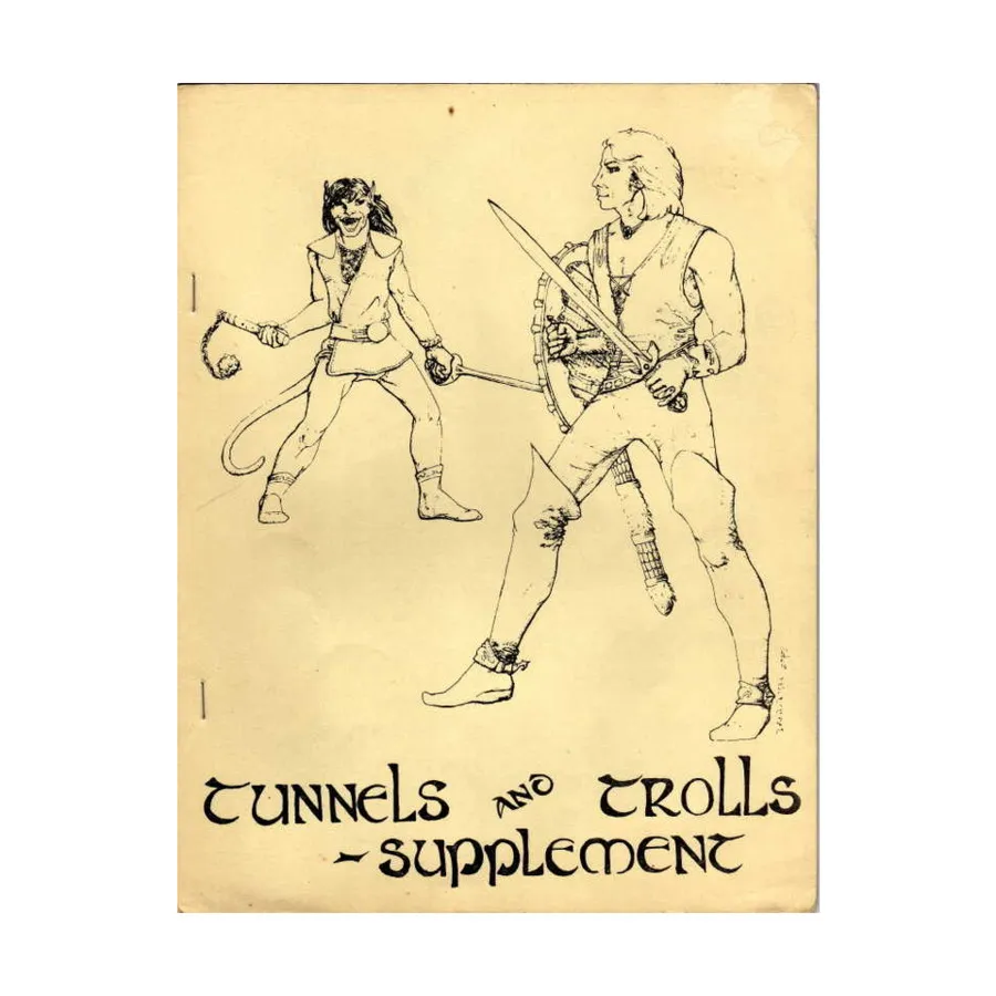Tunnels & Trolls Supplement, Tunnels & Trolls - Core Rules & Assorted (1975-2007), мягкая обложка 
Tunnels & Trolls Supplement, Tunnels & Trolls - Core Rules & Assorted (1975-2007), мягкая обложка