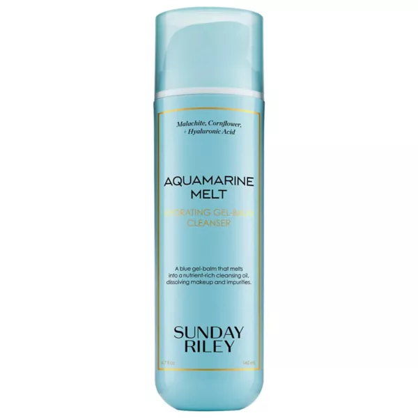Аквамарин тающий увлажняющий гель-бальзам для умывания Sunday Riley
Аквамарин тающий увлажняющий гель-бальзам для умывания Sunday Riley