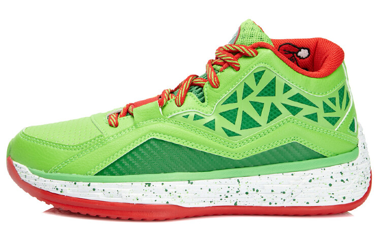 Баскетбольные кроссовки Wade Fission 2.5 унисекс средней высоты, зеленые/красные Lining
Баскетбольные кроссовки Wade Fission 2.5 унисекс средней высоты, зеленые/красные Lining