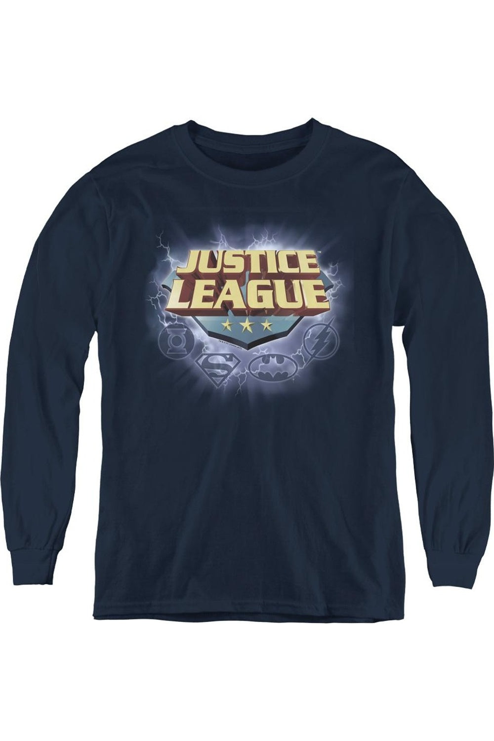 Футболка с длинным рукавом для подростков "Лига справедливости Америки" с логотипом Storm Gildan, темно-синий
Футболка с длинным рукавом для подростков "Лига справедливости Америки" с логотипом Storm Gildan, темно-синий
