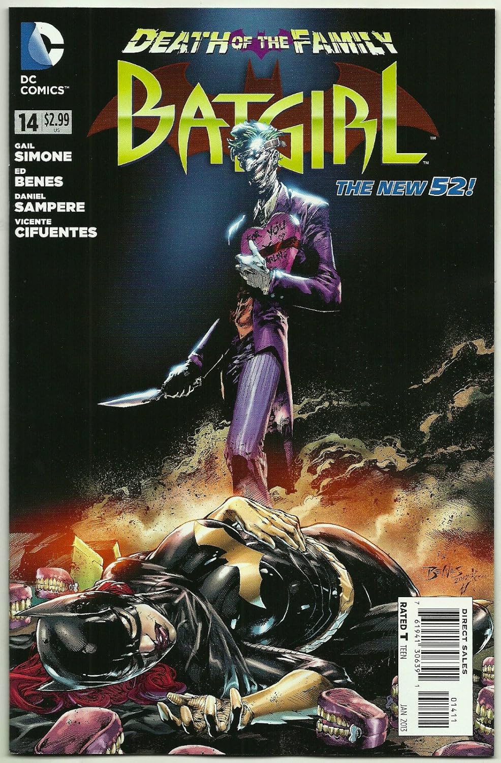 BATGIRL # 14 DC Comic (Jan 2013) The New 52 Series (DC Comics)
BATGIRL # 14 DC Comic (Jan 2013) The New 52 Series (DC Comics)