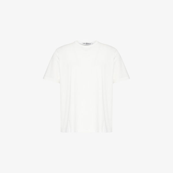 Футболка Our Legacy из хлопкового джерси, белый
Футболка Our Legacy из хлопкового джерси, белый