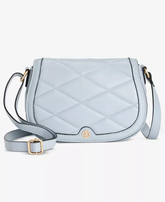 Маленькая стеганая сумка-кроссбоди Saddle Giani Bernini, синий
Маленькая стеганая сумка-кроссбоди Saddle Giani Bernini, синий