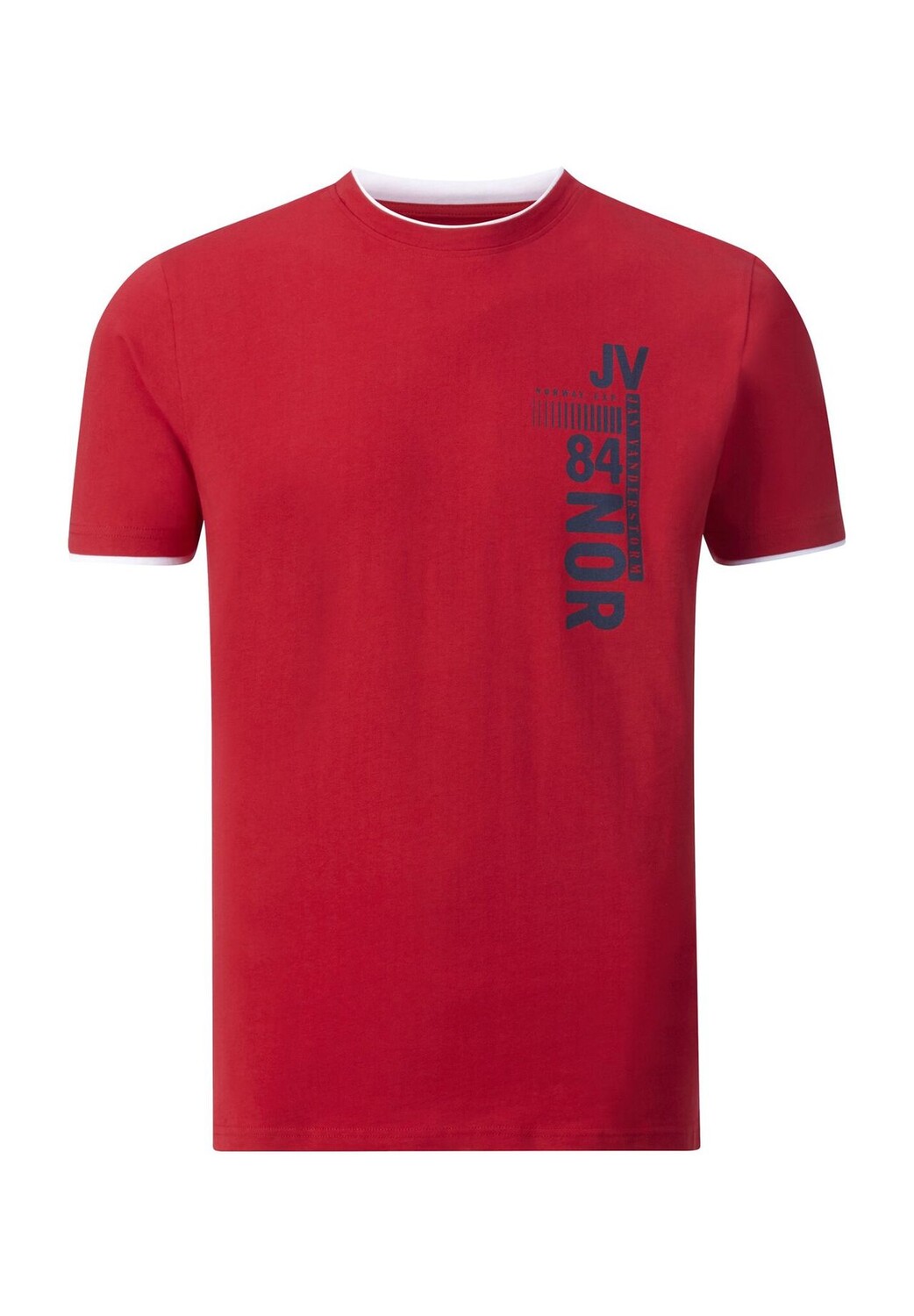 Футболка ФЛЕММИНГ JAN VANDERSTORM, красный 
Футболка ФЛЕММИНГ JAN VANDERSTORM, красный