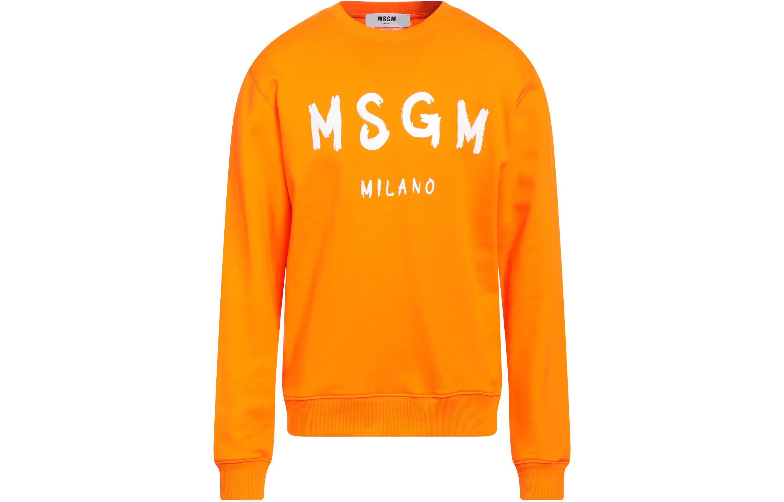 MSGM Свитшот Unisex Orange SS24
MSGM Свитшот Unisex Orange SS24