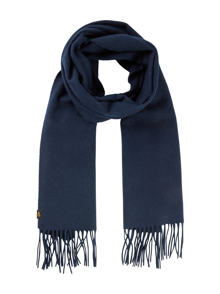 Шарф из чистой шерсти темно-синего цвета Camel Active
Шарф из чистой шерсти темно-синего цвета Camel Active