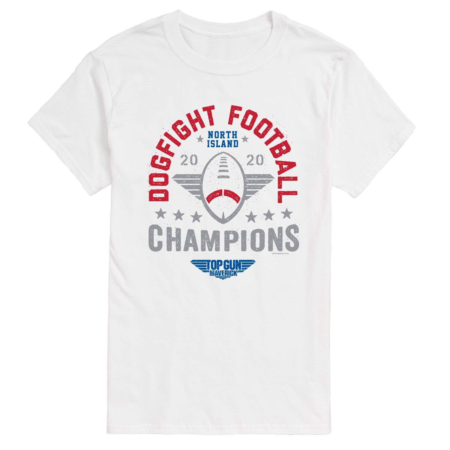 Мужская футбольная футболка Top Gun Maverick Dogfight Licensed Character
Мужская футбольная футболка Top Gun Maverick Dogfight Licensed Character