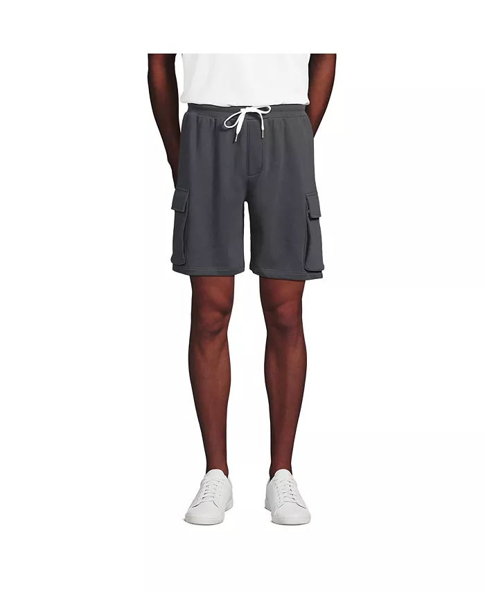 Мужские утепленные карго-шорты Serious Sweats из френч-терри Lands' End, серый
Мужские утепленные карго-шорты Serious Sweats из френч-терри Lands' End, серый