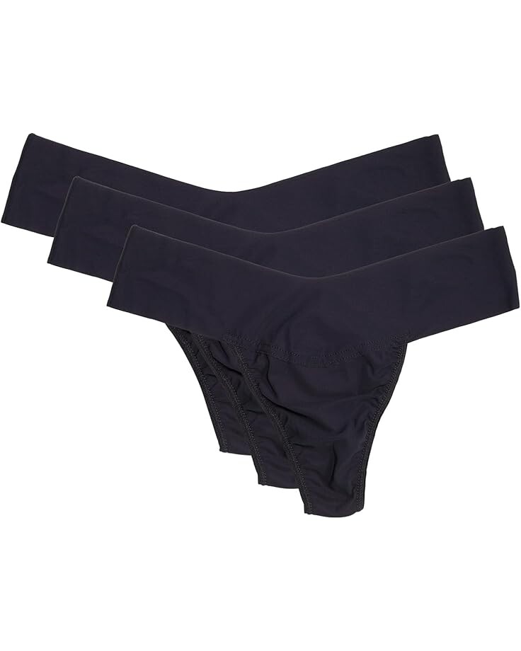 Стринги Hanky Panky BreatheSoft Natural Rise 3-Pack Thong, цвет Black/Black/Black
Стринги Hanky Panky BreatheSoft Natural Rise 3-Pack Thong, цвет Black/Black/Black