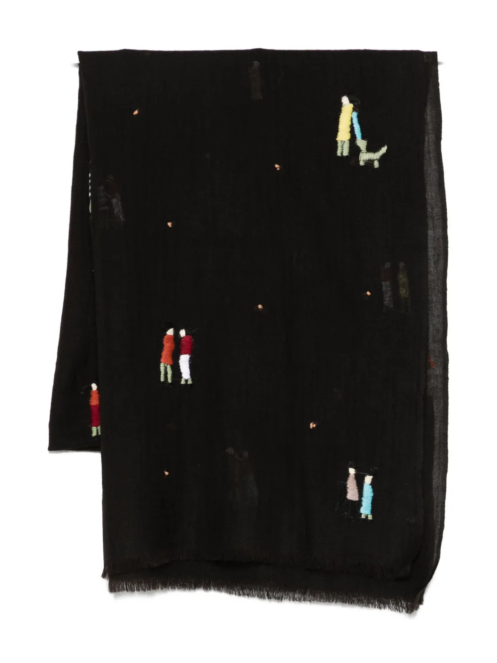 Шарф с вышивкой Pegaso Sgombero Cantine, черный
Шарф с вышивкой Pegaso Sgombero Cantine, черный