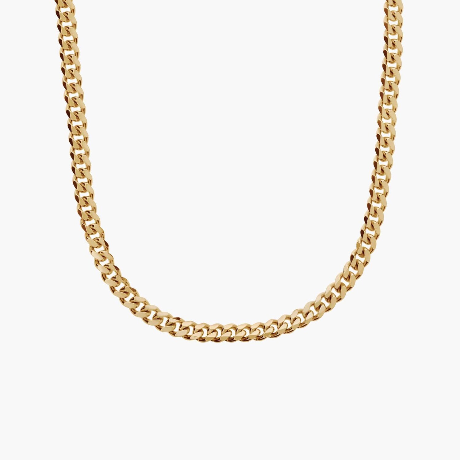 20-дюймовая мужская сплошная кубинская цепочка из 14-каратного итальянского желтого золота (3,4 мм) Blue Nile 
20-дюймовая мужская сплошная кубинская цепочка из 14-каратного итальянского желтого золота (3,4 мм) Blue Nile