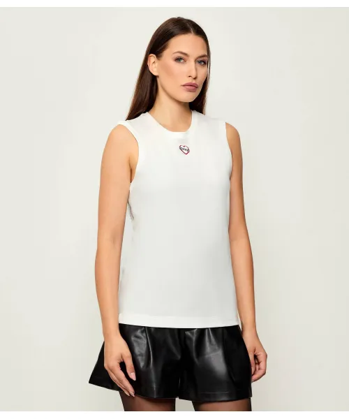 Топ Казимиро Regular fit Pinko, бежевый 
Топ Казимиро Regular fit Pinko, бежевый