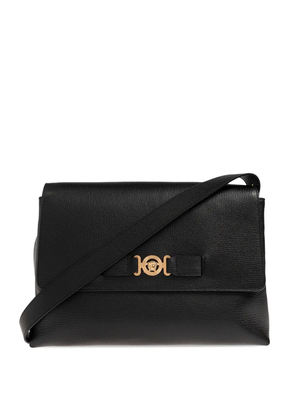 Кожаная сумка-мессенджер Medusa Biggie Versace, черный
Кожаная сумка-мессенджер Medusa Biggie Versace, черный