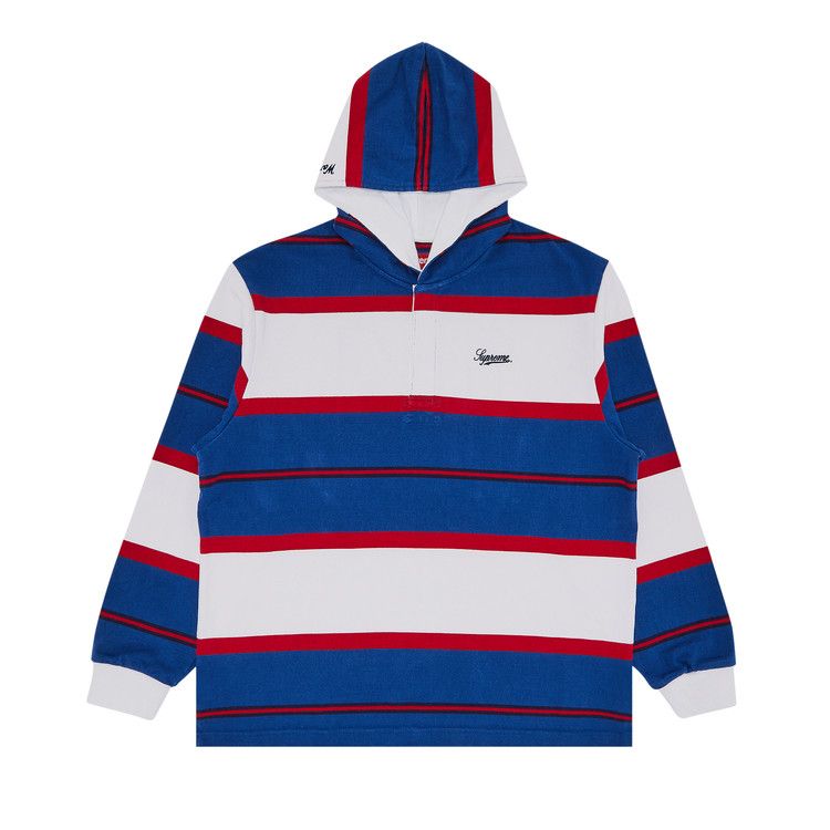Толстовка Supreme Hooded Rugby, Royal
Толстовка Supreme Hooded Rugby, Royal