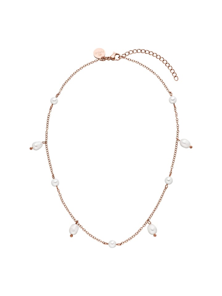 PURELEI Чокер с жемчужными подвесками, 40 см, цвет розовое золото
PURELEI Чокер с жемчужными подвесками, 40 см, цвет розовое золото