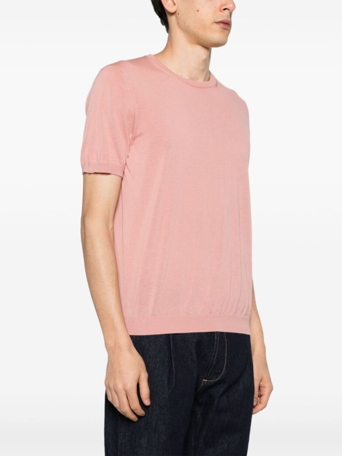 Drumohr джемпер тонкой вязки с короткими рукавами, розовый
Drumohr джемпер тонкой вязки с короткими рукавами, розовый