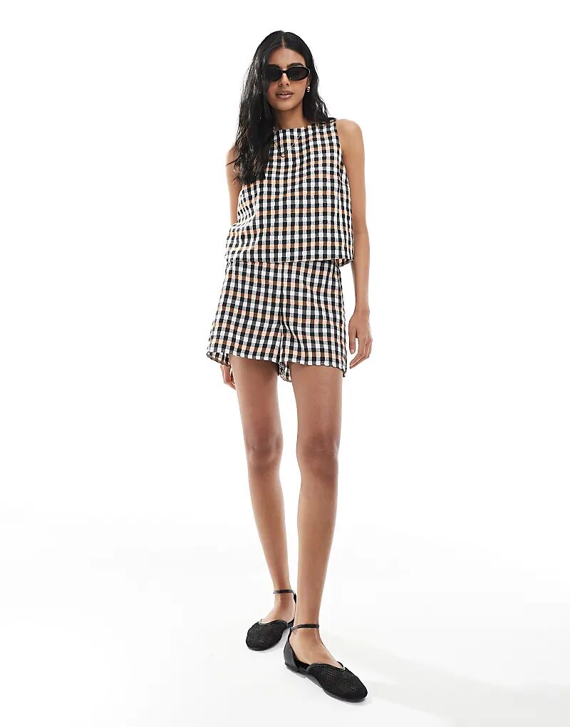 Боксеры-шорты ASOS DESIGN в клетку «клеточка» 
Боксеры-шорты ASOS DESIGN в клетку «клеточка»