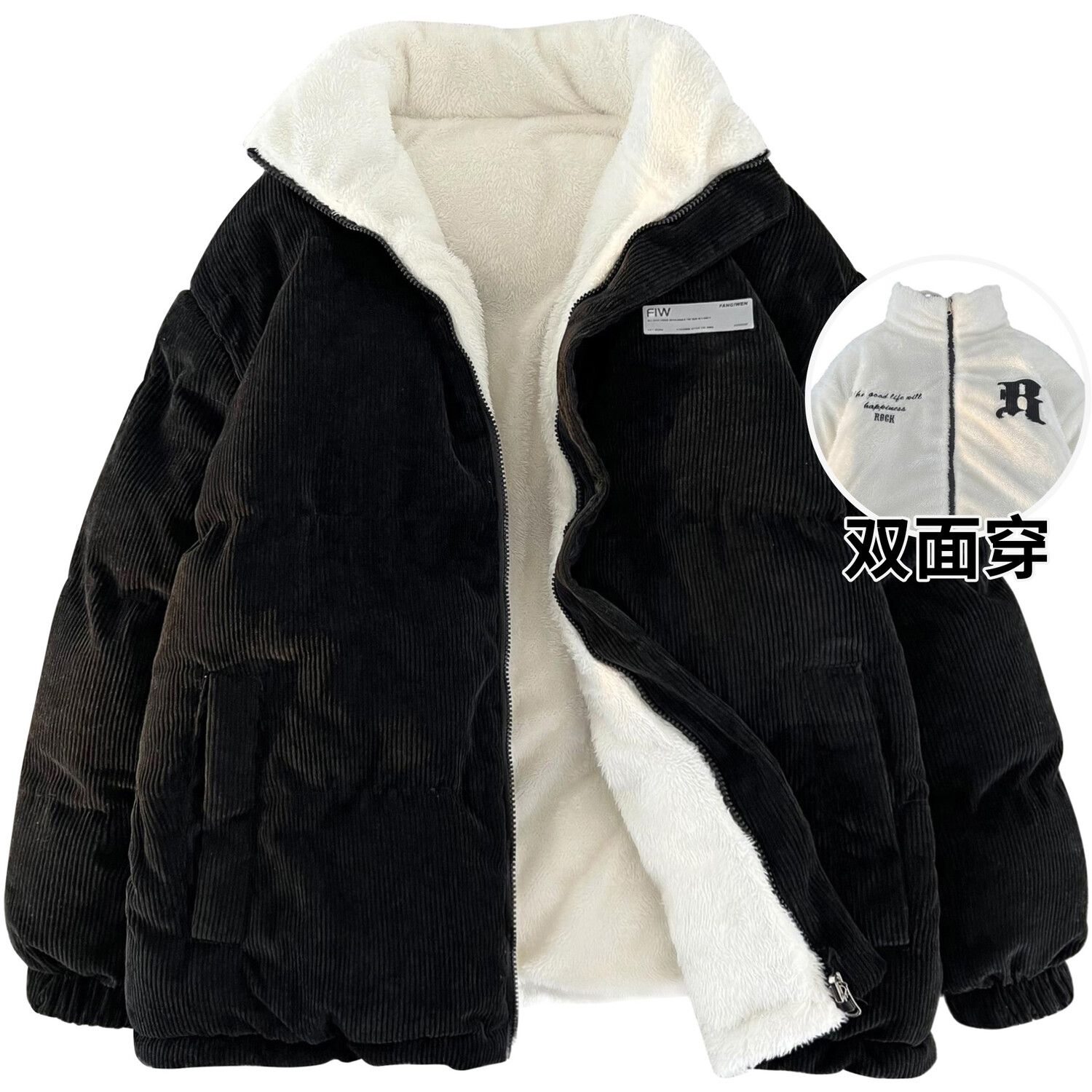 Стеганая куртка унисекс F.I.W FANGIWEN, Черный
Стеганая куртка унисекс F.I.W FANGIWEN, Черный