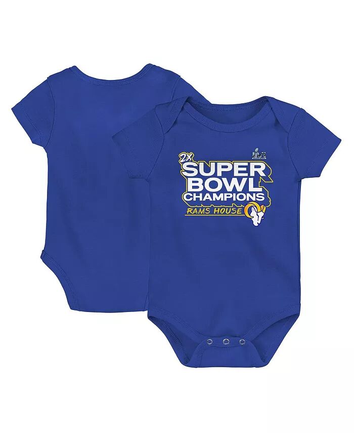 Боди для мальчиков и девочек Royal Los Angeles Rams Super Bowl LVI Champions Parade Fanatics
Боди для мальчиков и девочек Royal Los Angeles Rams Super Bowl LVI Champions Parade Fanatics