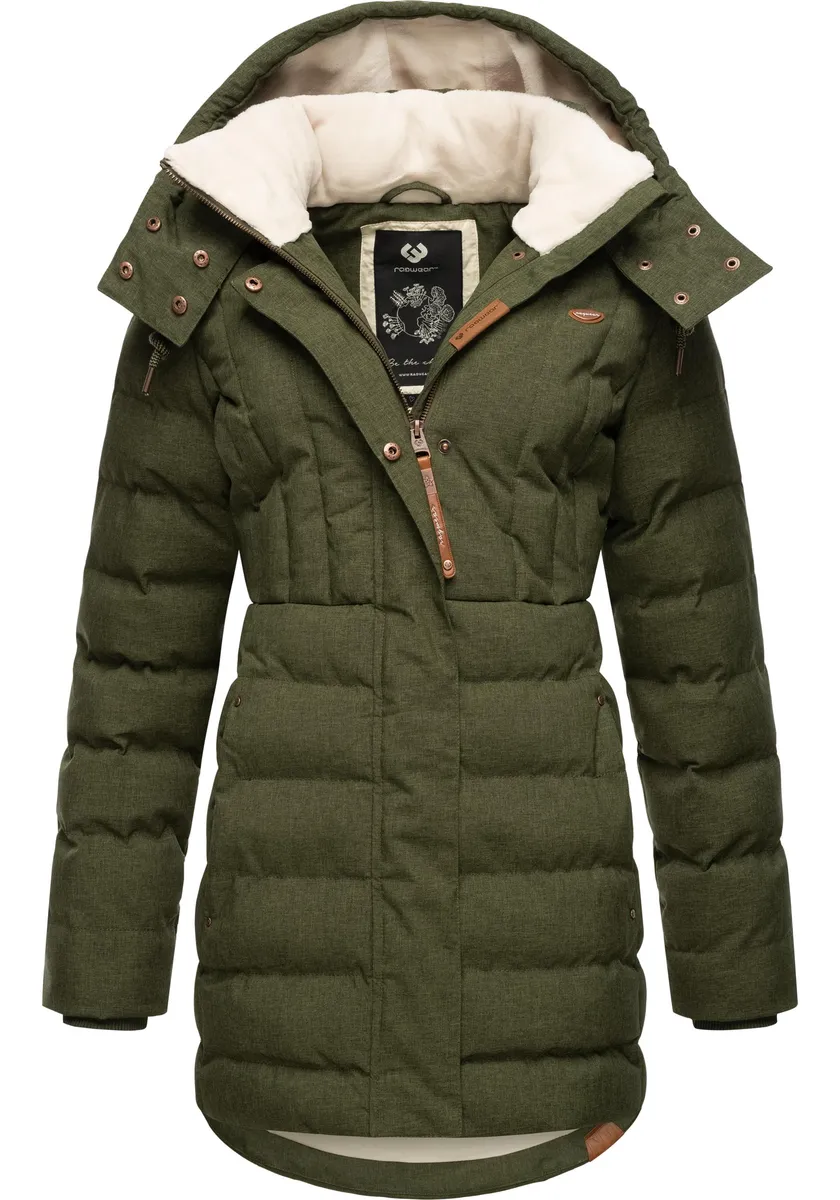 Полупальто Ragwear "Ашанта", стильная, стеганая зимняя парка с капюшоном на подкладке, зеленый
Полупальто Ragwear "Ашанта", стильная, стеганая зимняя парка с капюшоном на подкладке, зеленый