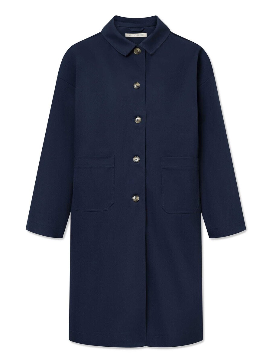 Межсезонное пальто STUDIO FEDER Between-Seasons Coat, темно-синий
Межсезонное пальто STUDIO FEDER Between-Seasons Coat, темно-синий