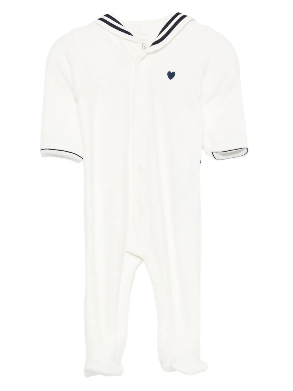 Пижама с матросским воротником Petit Bateau, белый
Пижама с матросским воротником Petit Bateau, белый