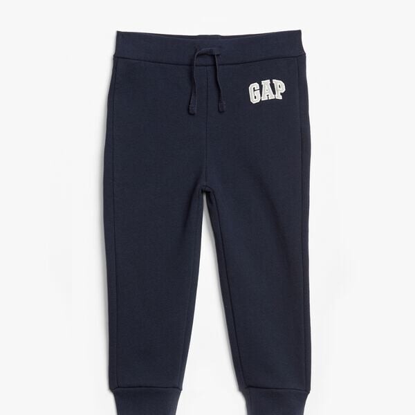 Флисовые джоггеры с вышитым логотипом Gap, синий 
Флисовые джоггеры с вышитым логотипом Gap, синий