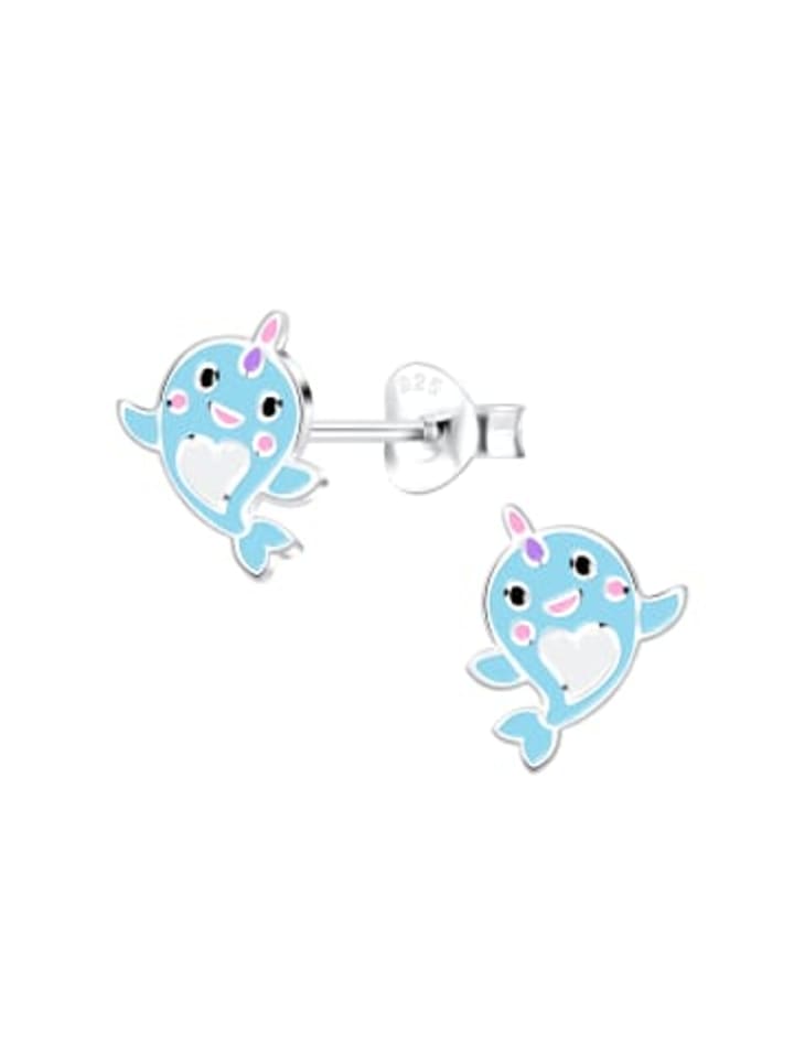 Alexander York Детские серьги-гвоздики WHALECORN из серебра 925 пробы, комплект из 2 штук
Alexander York Детские серьги-гвоздики WHALECORN из серебра 925 пробы, комплект из 2 штук