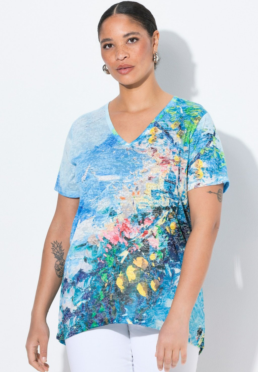 Футболка с принтом A LINIE ITALIEN MIAMODA, светло-голубой
Футболка с принтом A LINIE ITALIEN MIAMODA, светло-голубой